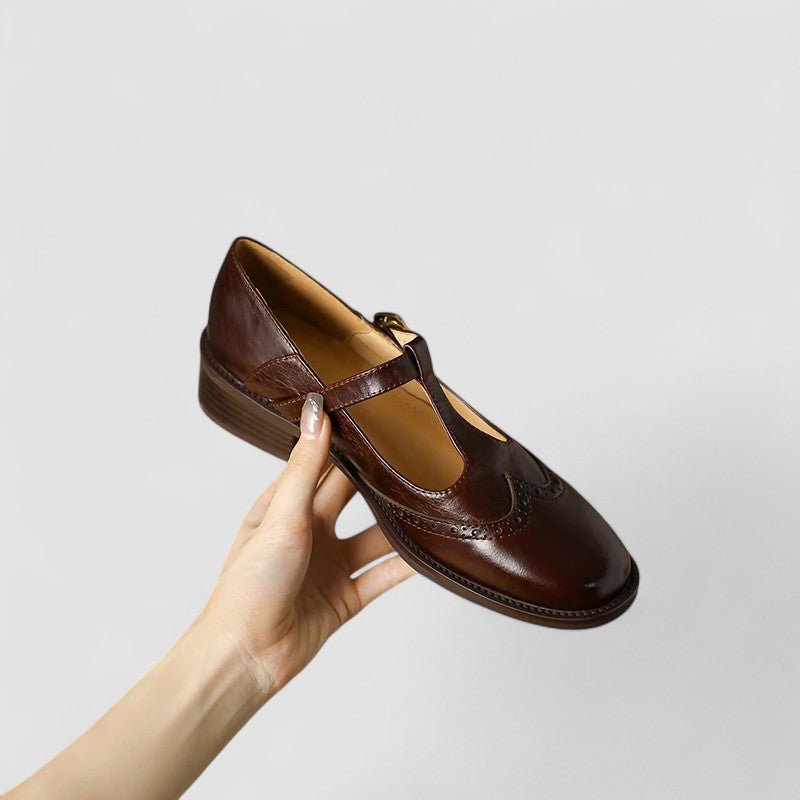 Nextpair | Sofia – Ortopædiske MaryJane med bred pasform