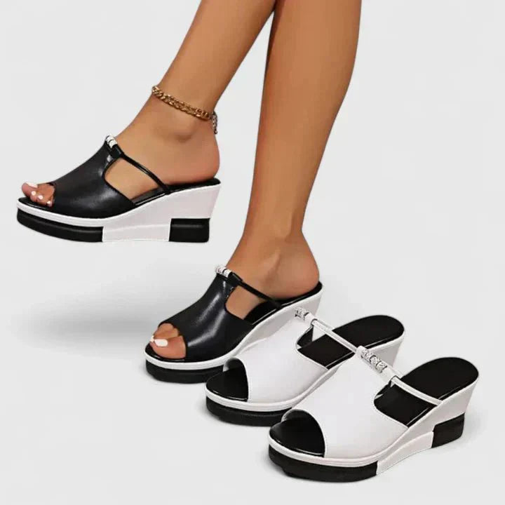 Nextpair | Sofia – Ortopædiske sandaler med bred pasform