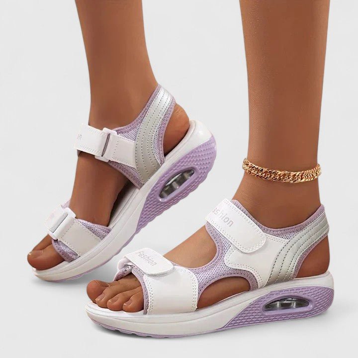 Nextpair | Sofie – Polstrede sandaler med ekstra blød fodseng