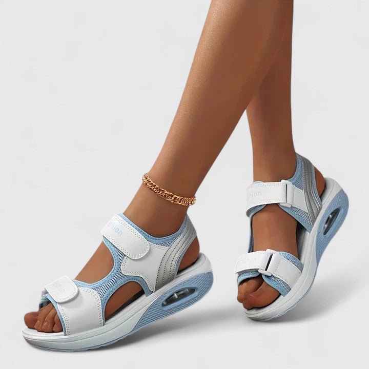 Nextpair | Sofie – Polstrede sandaler med ekstra blød fodseng
