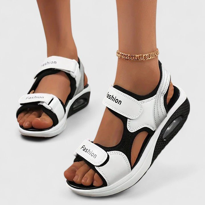 Nextpair | Sofie – Polstrede sandaler med ekstra blød fodseng