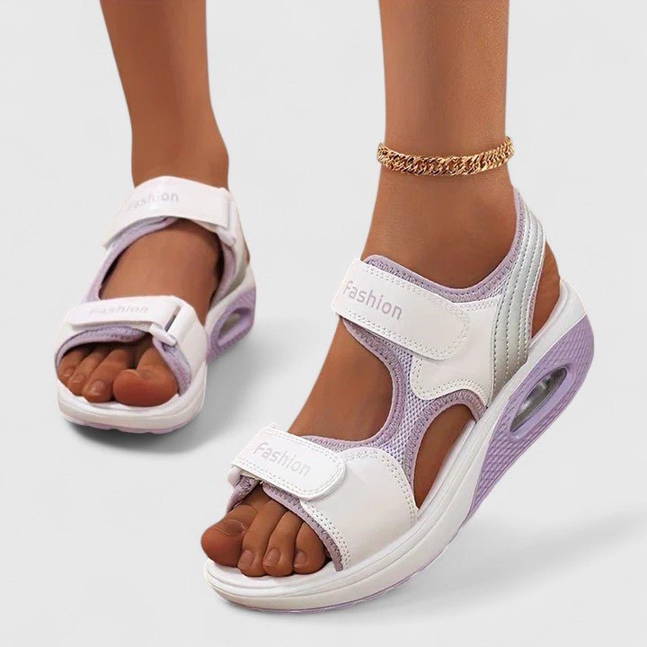Nextpair | Sofie – Polstrede sandaler med ekstra blød fodseng