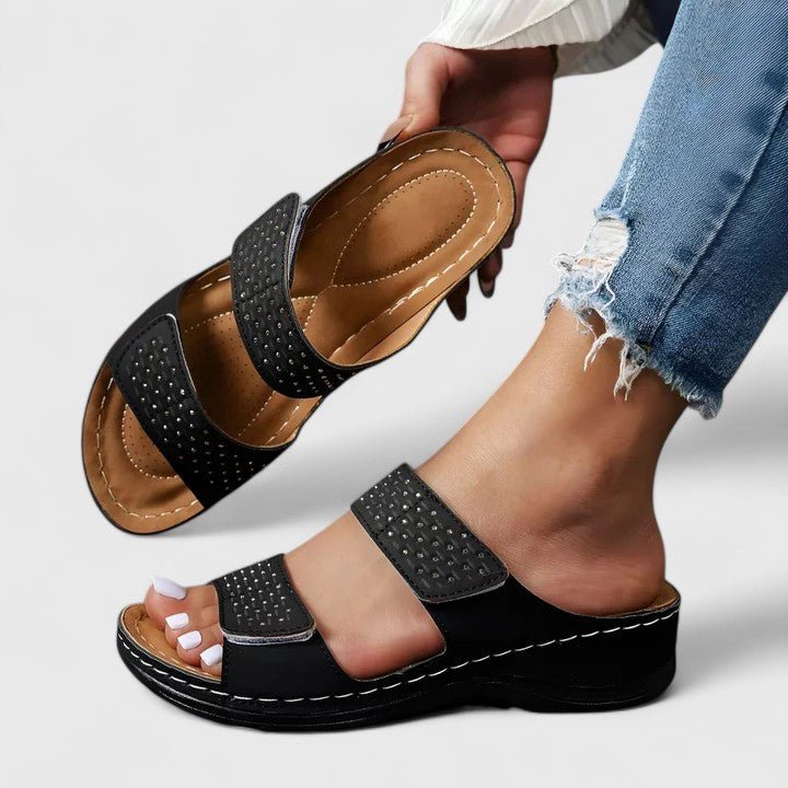 Nextpair | Solveig – Ortopædiske sandaler i luksus og klassisk design