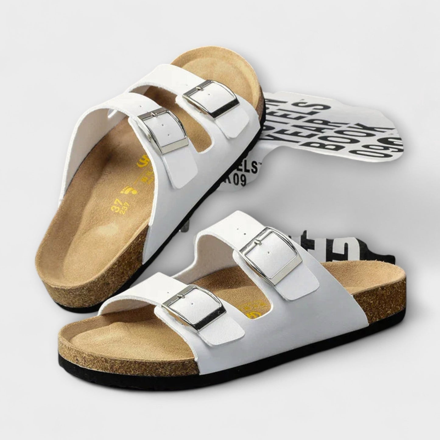 Nextpair | Fanny – Sandaler med smuk farve og komfortabel fodseng