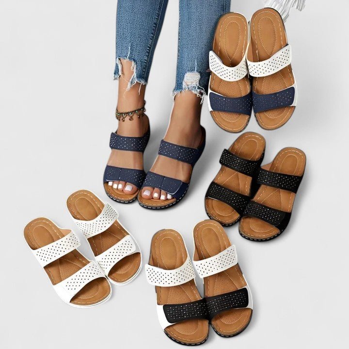 Nextpair | Solveig – Ortopædiske sandaler i luksus og klassisk design