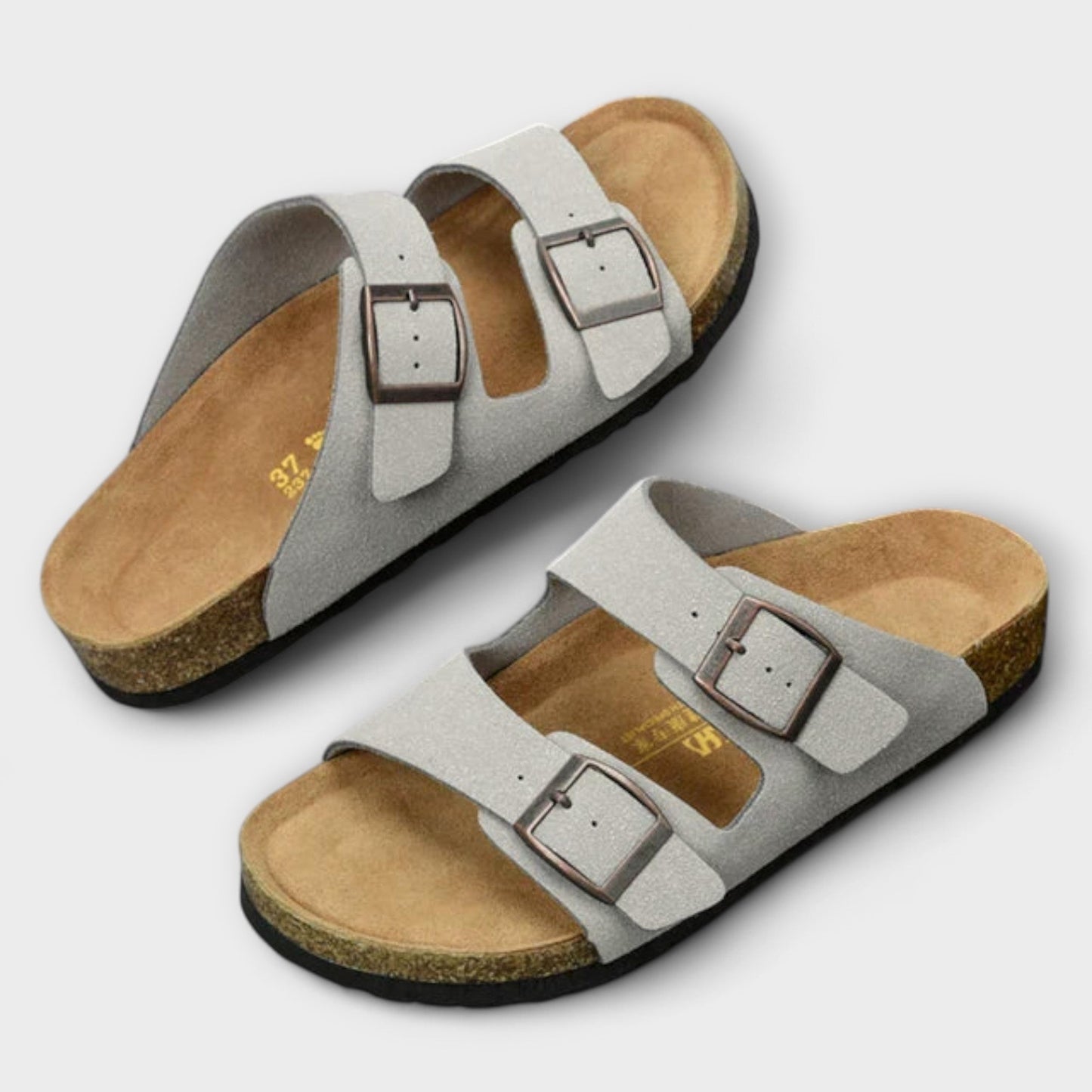 Nextpair | Fanny – Sandaler med smuk farve og komfortabel fodseng