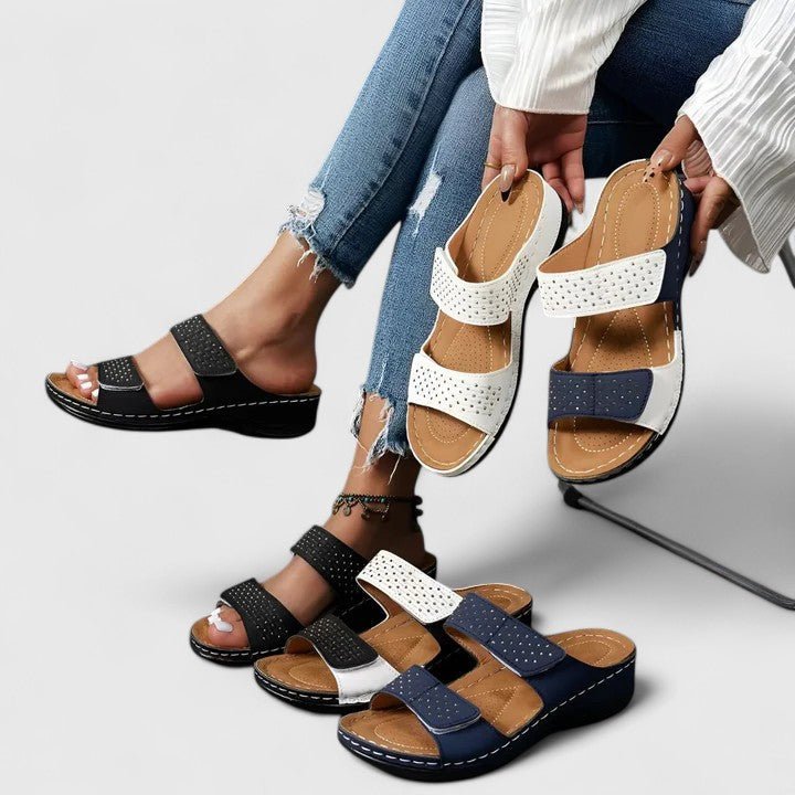 Nextpair | Solveig – Ortopædiske sandaler i luksus og klassisk design