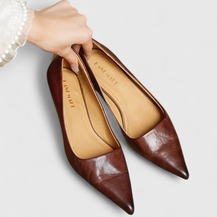 Nextpair | Tanja – Elegante korkhæle med naturligt look