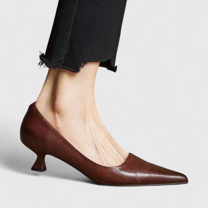 Nextpair | Tanja – Elegante korkhæle med naturligt look