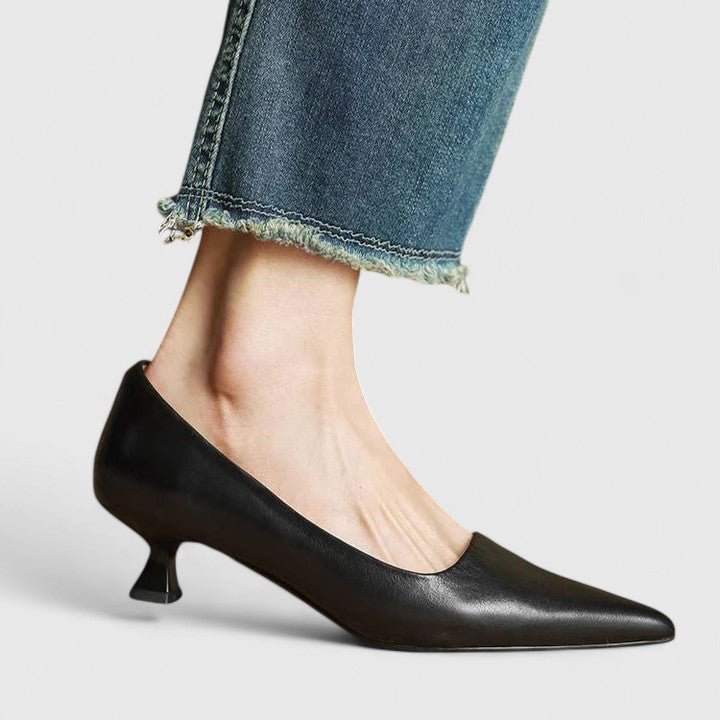 Nextpair | Tanja – Elegante korkhæle med naturligt look