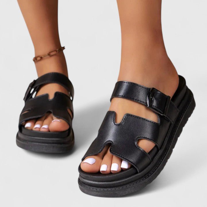 Nextpair | Lisa – Sandaler med romantisk blomsterprint