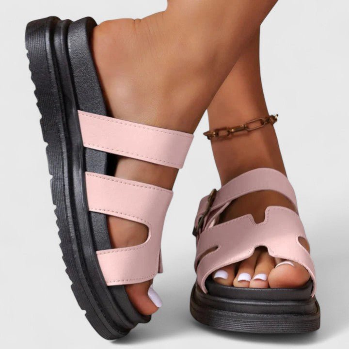 Nextpair | Lisa – Sandaler med romantisk blomsterprint