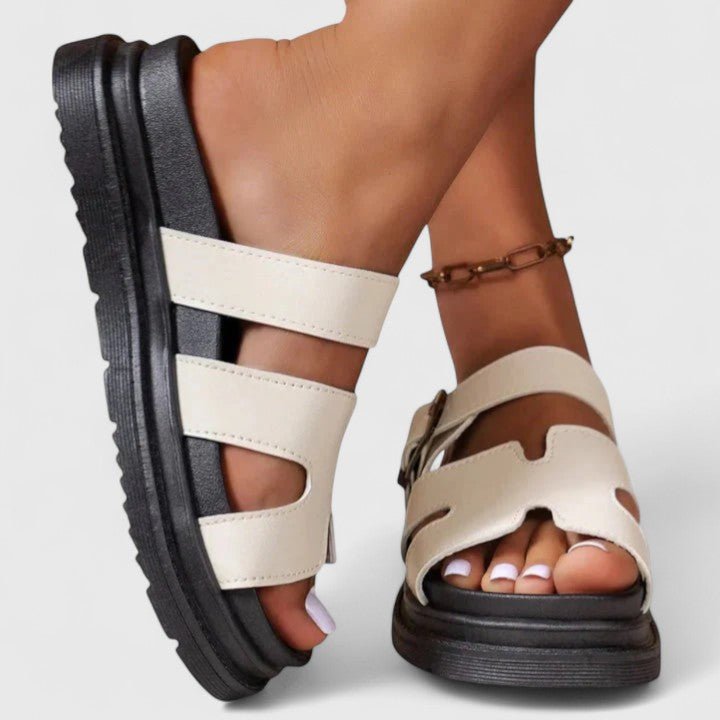 Nextpair | Lisa – Sandaler med romantisk blomsterprint