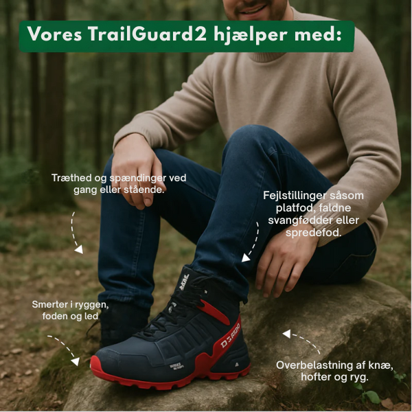 Nextpair | GripTrail 2.0 – Ortopædisk vandtæt outdoorstøvle