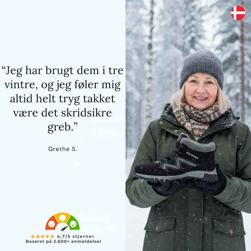 Nextpair | Varmsko – Skridsikre vintersko med varm foring