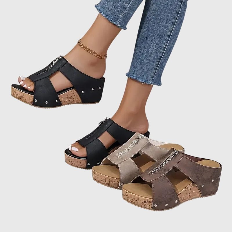 Nextpair | Vibeke – Sandaler med ortopædisk støtte og luksus