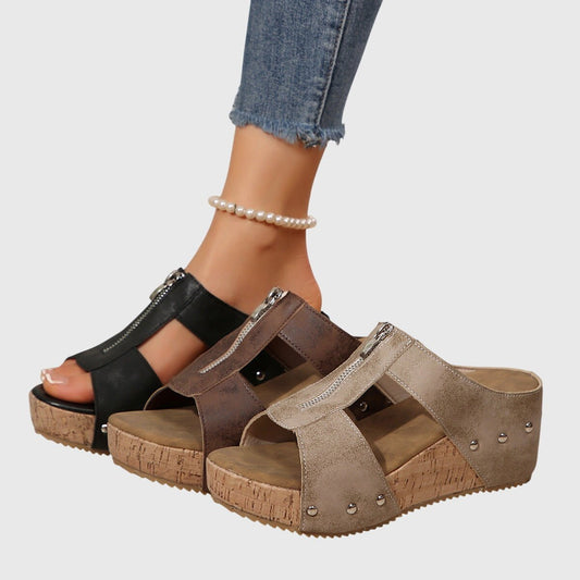 Nextpair | Vibeke – Sandaler med ortopædisk støtte og luksus