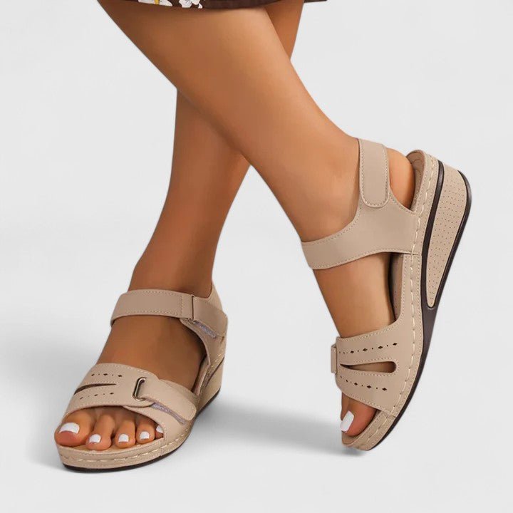 Nextpair | Ulla – Sandaler med to-rem design og solid base