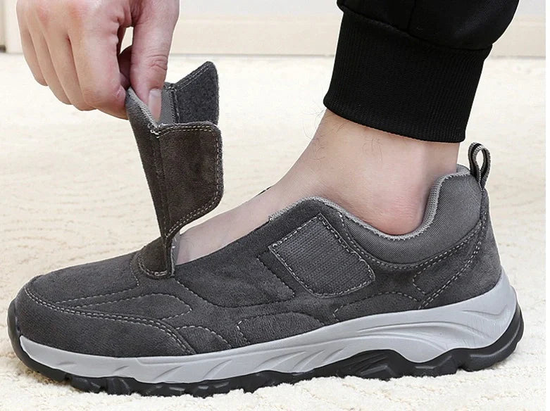 Nextpair | Diabetessneaker med kardborreluk – unisex bred pasform