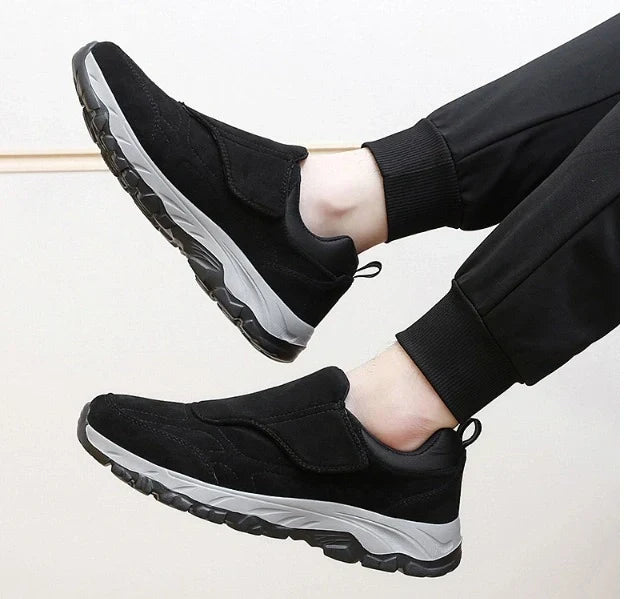 Nextpair | Diabetessneaker med kardborreluk – unisex bred pasform