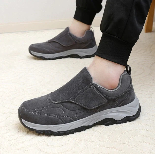 Nextpair | Diabetessneaker med kardborreluk – unisex bred pasform