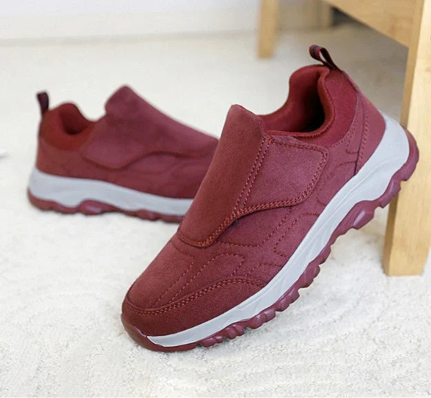 Nextpair | Diabetessneaker med kardborreluk – unisex bred pasform