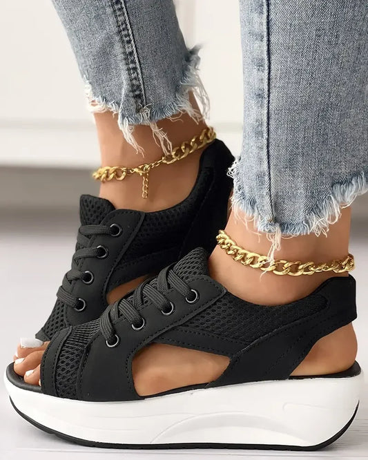 Nextpair | Moderne platform sneakers til kvinder med chunky look
