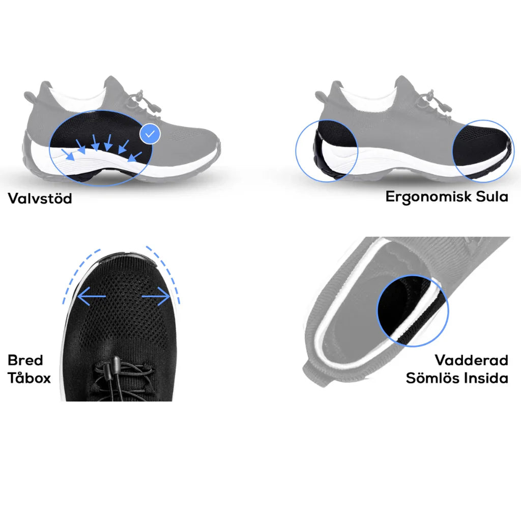 Nextpair | Ortopædiske sko til dame og herre med støtte og komfort