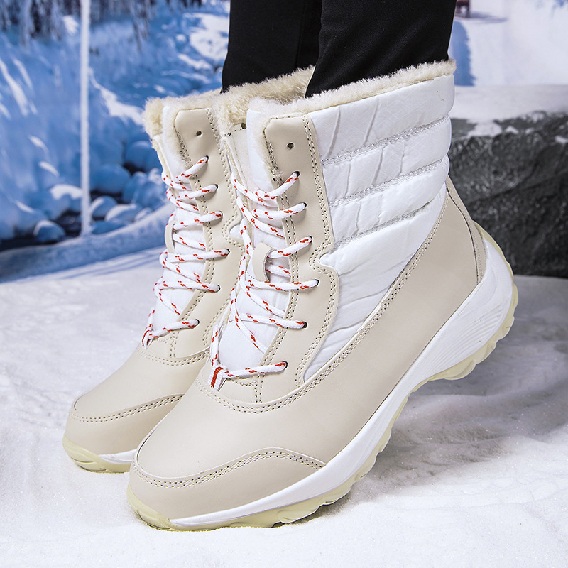 Nextpair | Chunky platform-støvler til kvinder med snørelukning