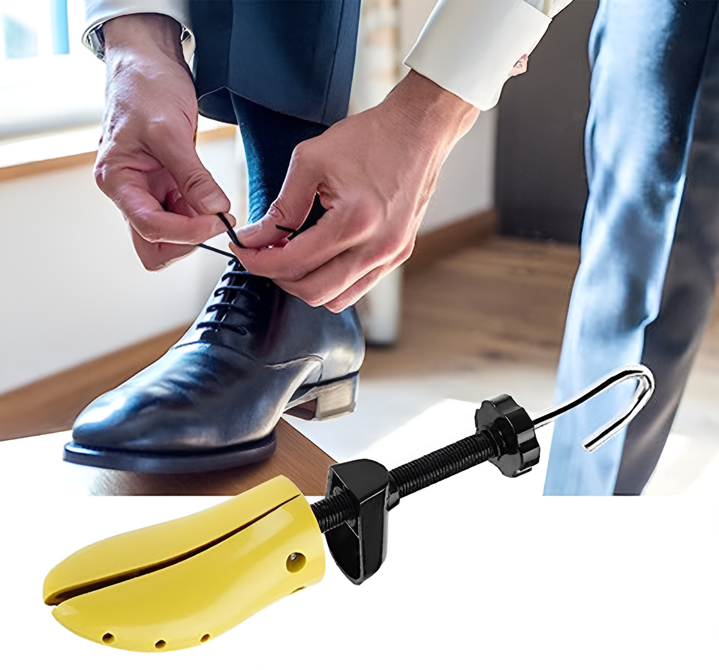 Nextpair | ShoeSpacer 1+1 GRATIS – Komfortabelt justerbart sko-afstandsstykke