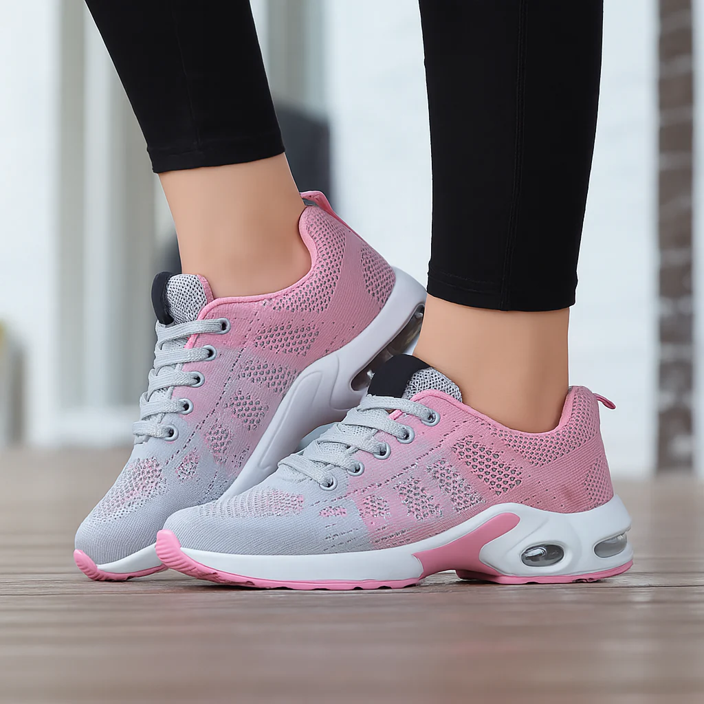 Nextpair | OrthoStep Pink – Ergonomiske sneakers i pink farve