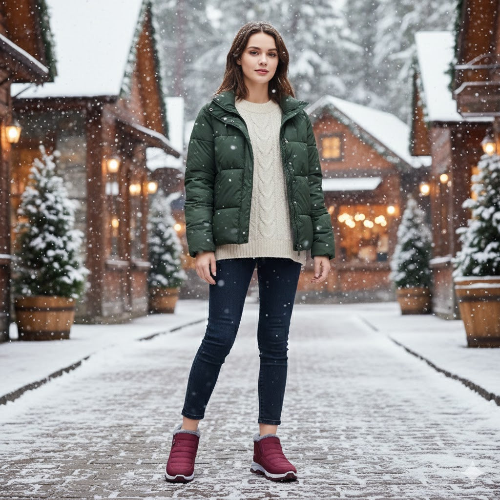 Nextpair | Fleece-forede vinterstøvler til mænd og kvinder – let slip-on